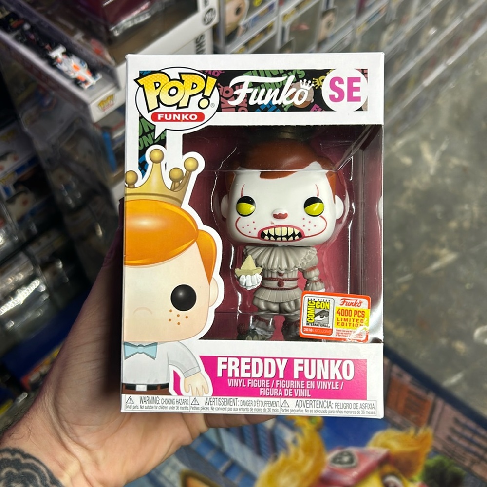 Pennywise as Fred’s Funko “MINT “